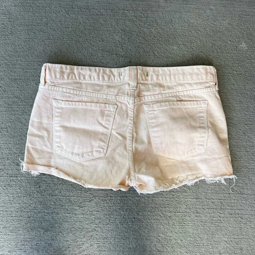J‎ Brand Women's Cutoff Denim Shorts Sherbet Pink Size 28